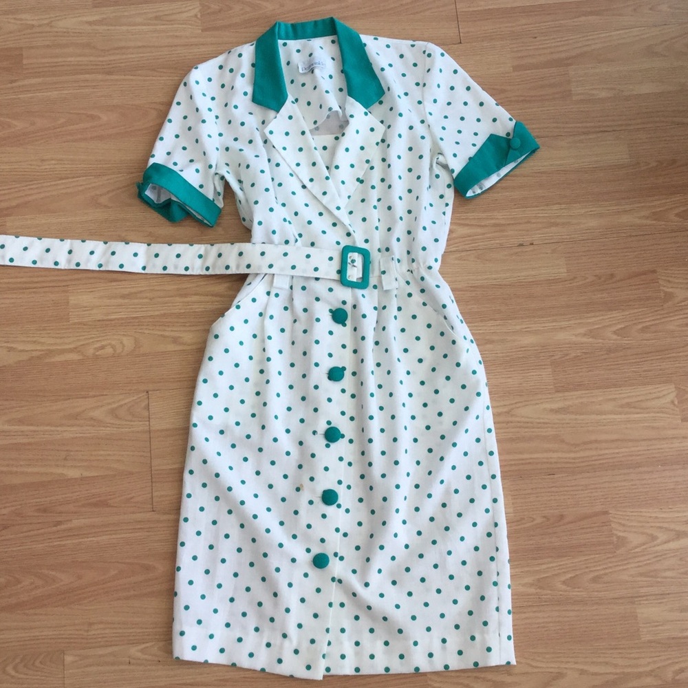 🌷Vintage Polkadot dress